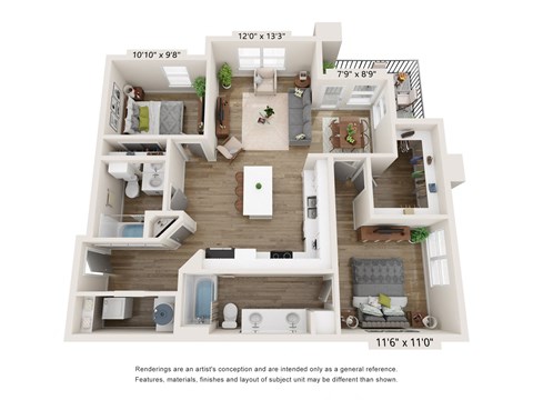 bedroom floor plan an opens a dialog